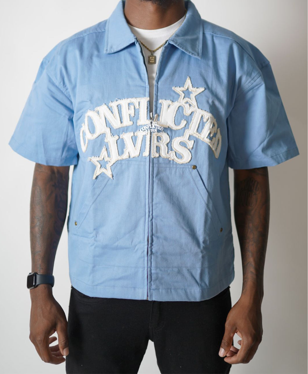 CL Worker Tee Blue
