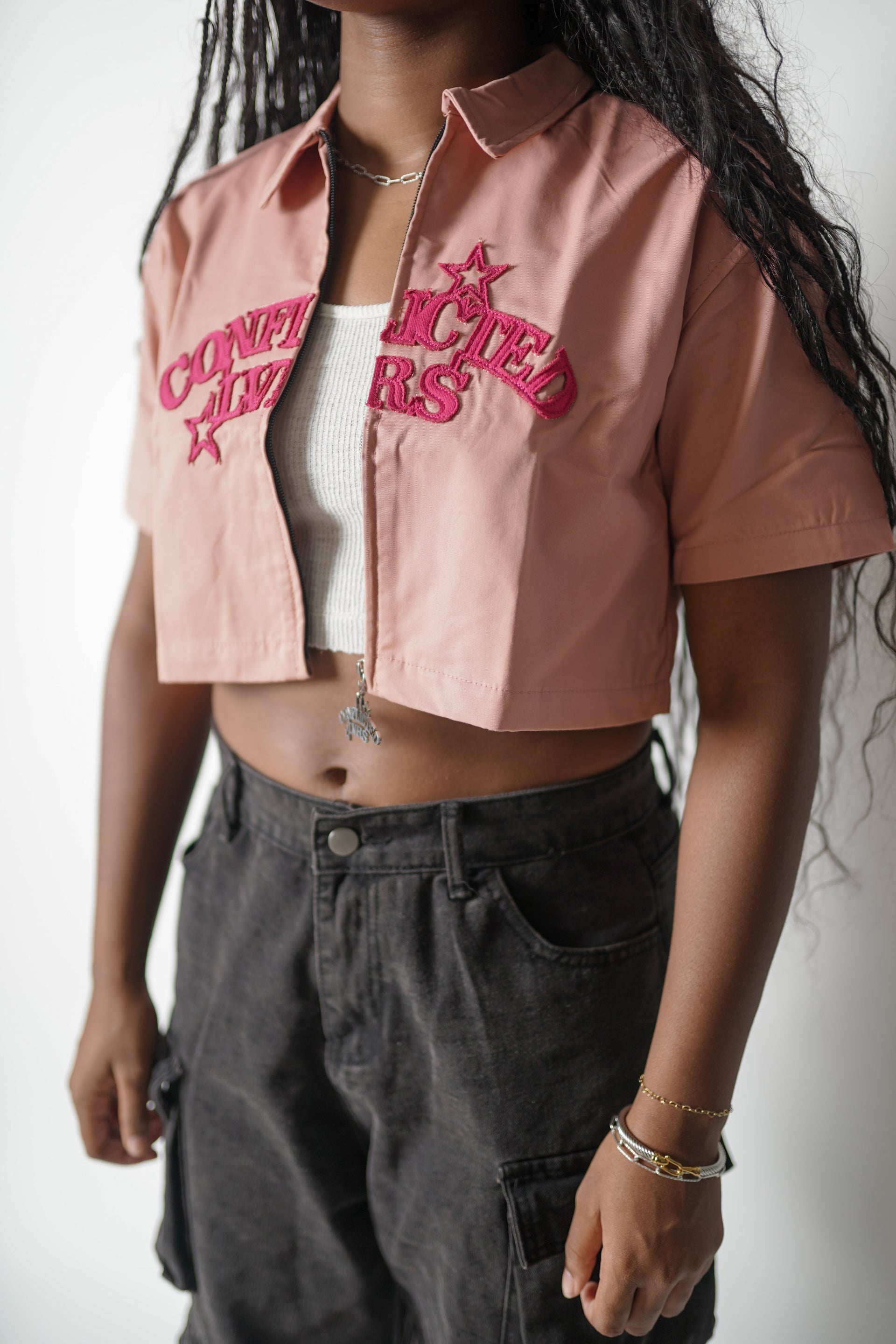 CL Lady Worker Tee Pink