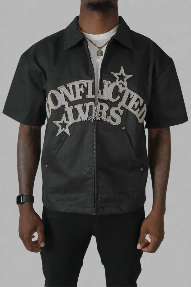 CL Worker Tee Black