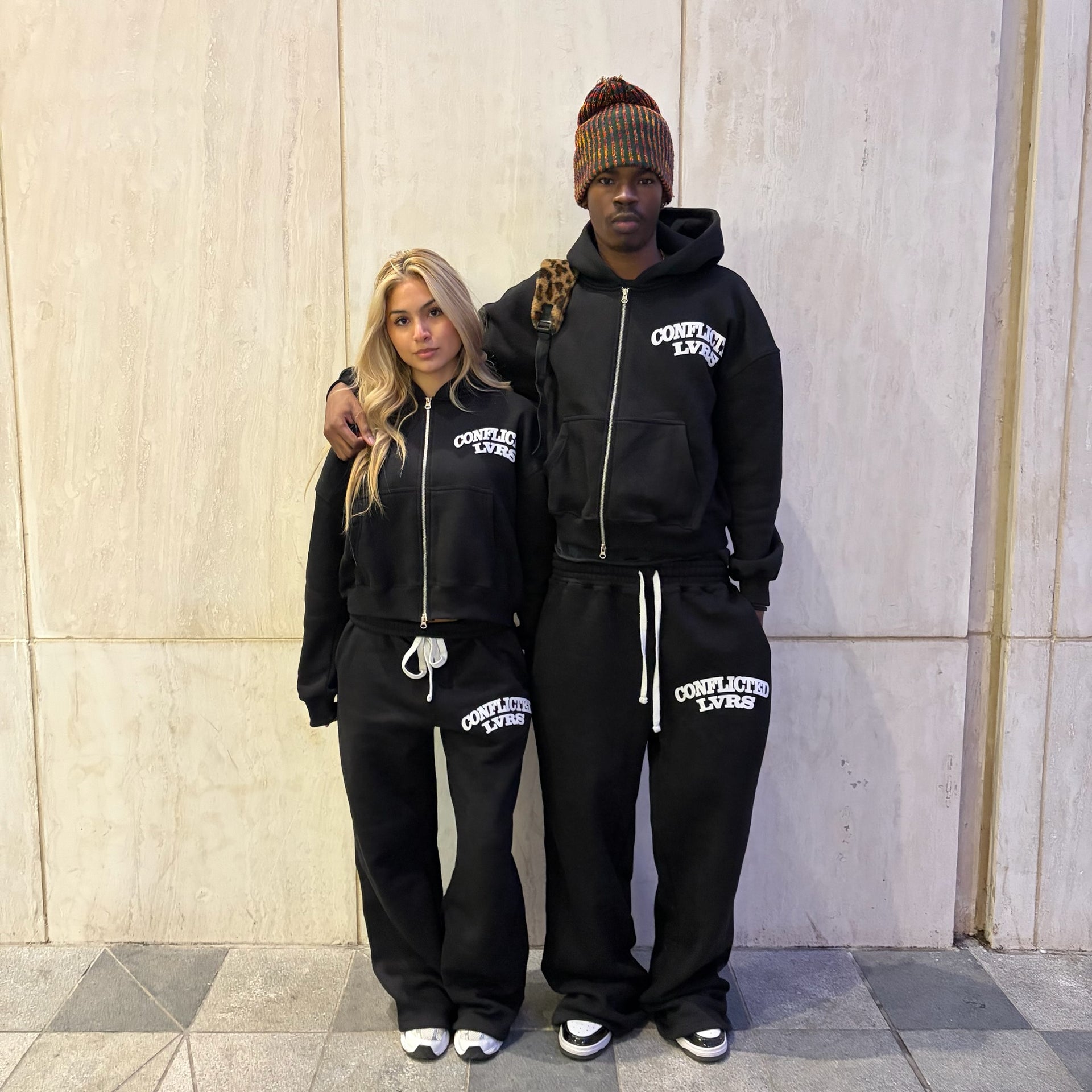Black CL Basic Sweatsuit