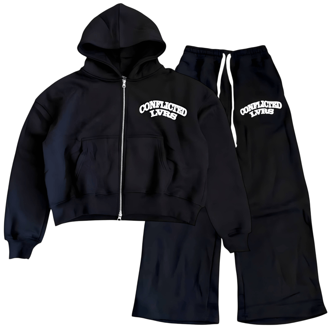 CL Basic Sweatsuit Black