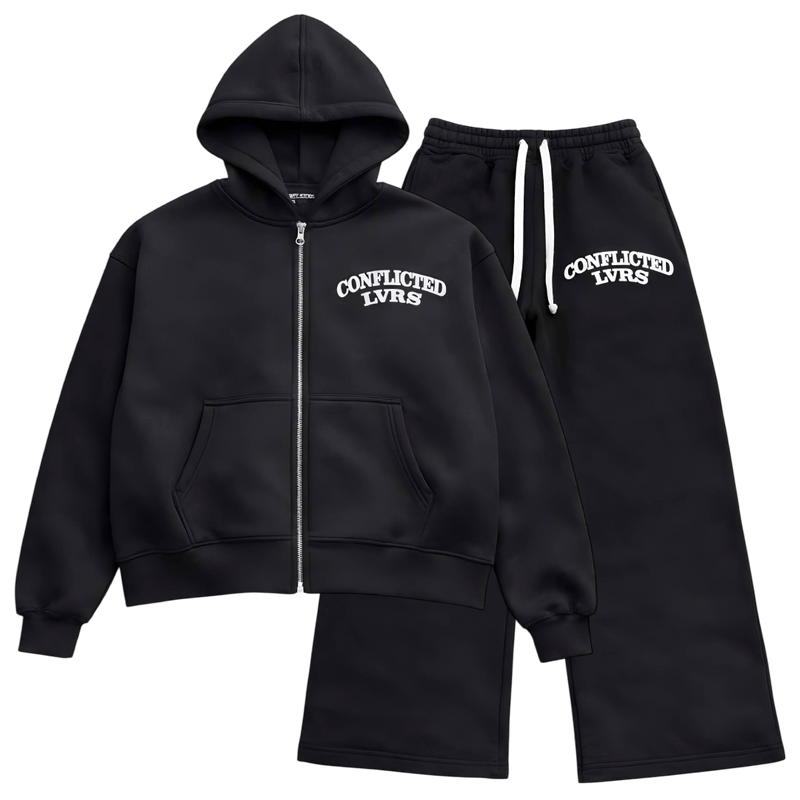 Black CL Basic Sweatsuit